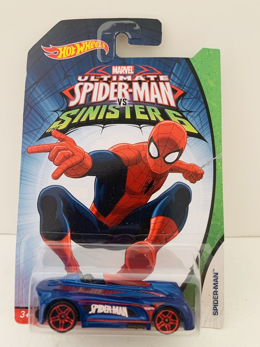 Hot Wheels Marvel Ultimate Spider-man vs. Sinister 6 Monoposto Car