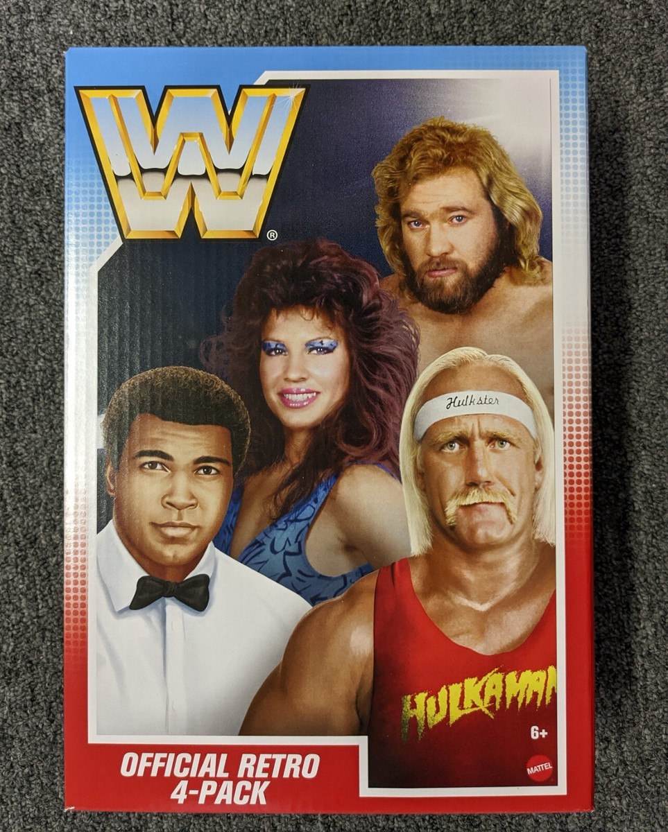 WWE Retro Bundle 4-Pack Wave 5 Mattel Creations - Hulk Hogan