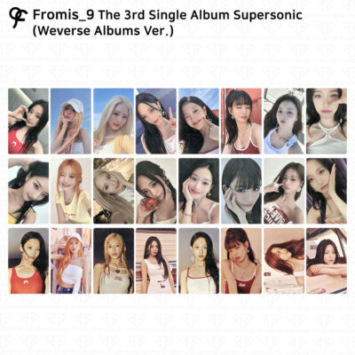 Fromis 9 The 3rd Single Album Supersonic Weverse Albums Ver