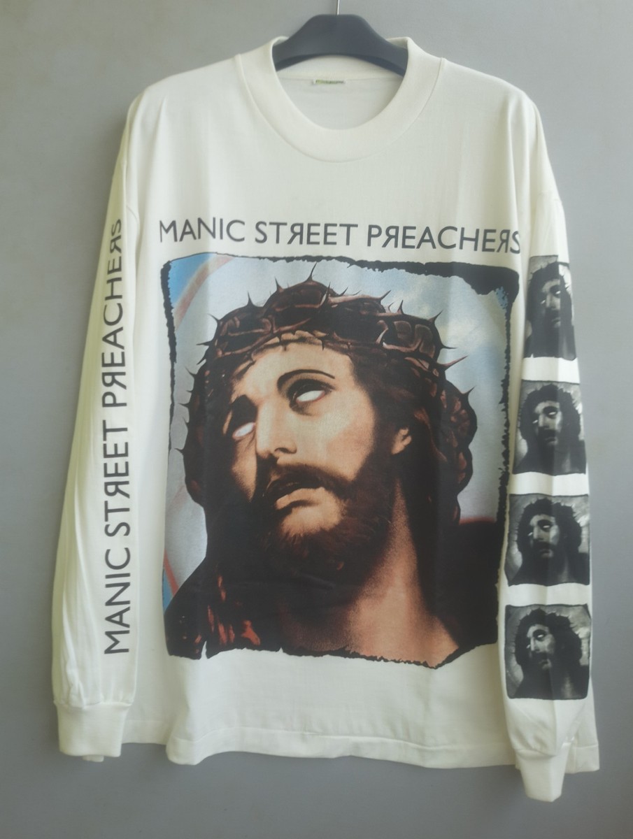 Manic Street Preachers The Holly Bible Jesus Vintage Bootleg T