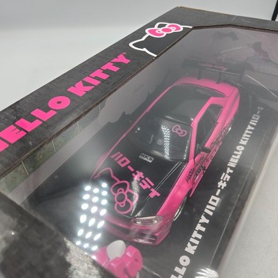 Jada Toys 1/24 2002 Nissan Skyline GT-R (BNR34) with Hello Kitty