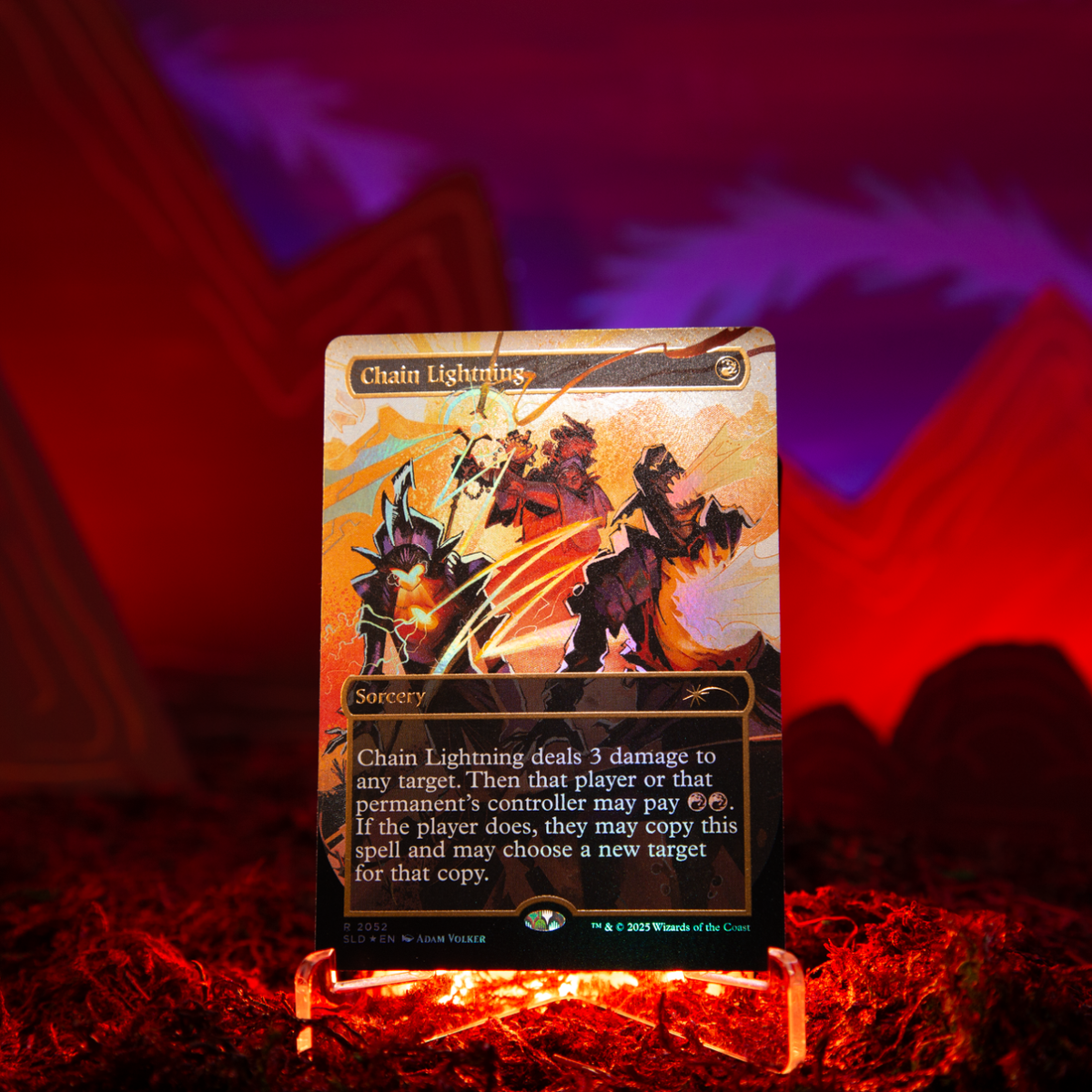 🔥Secret Lair x Everything Is on Fire ✨RAISED FOIL Edition✨ MTG