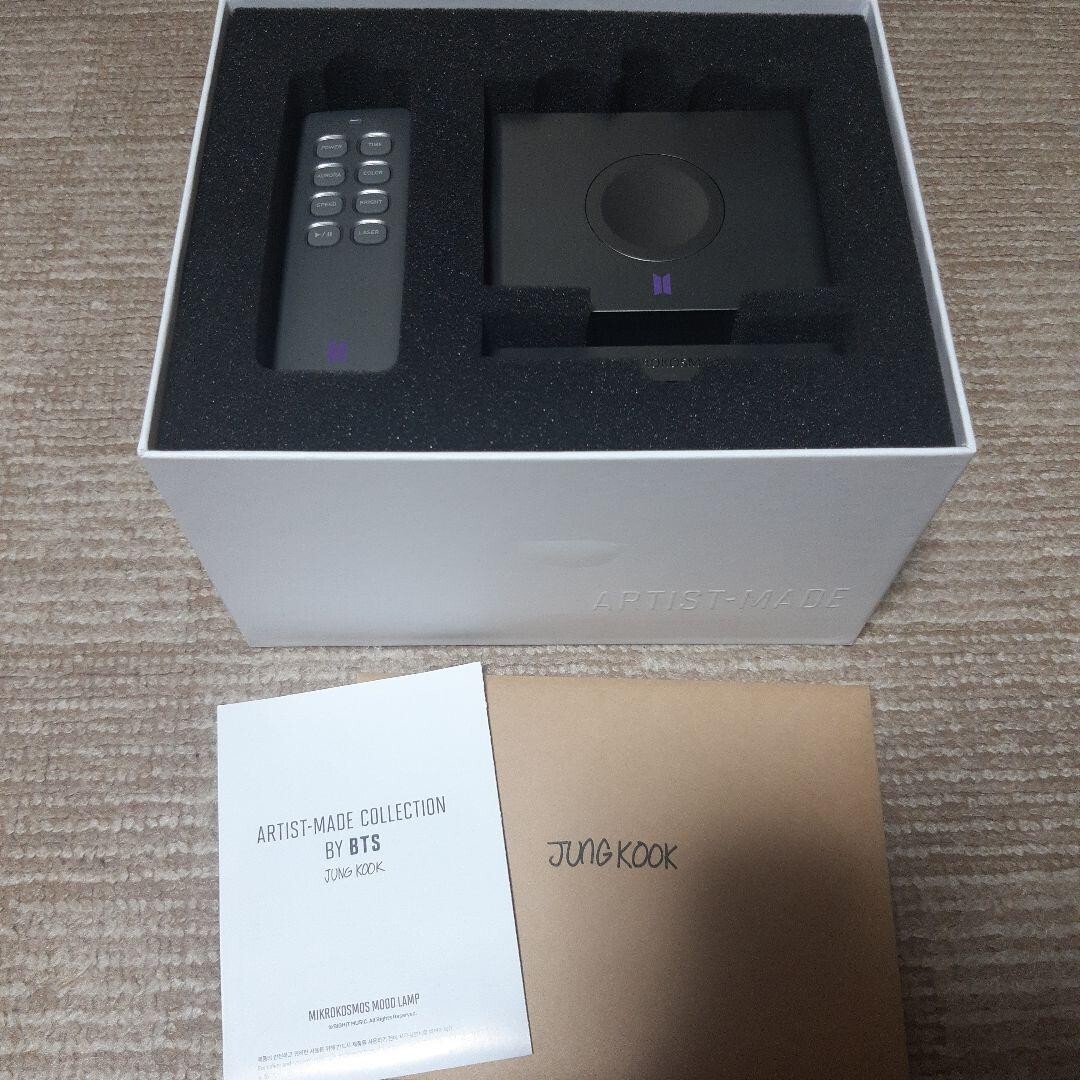 BTS JUNGKOOK Mikrokosmos Mood Lamp Artist Made Collection from