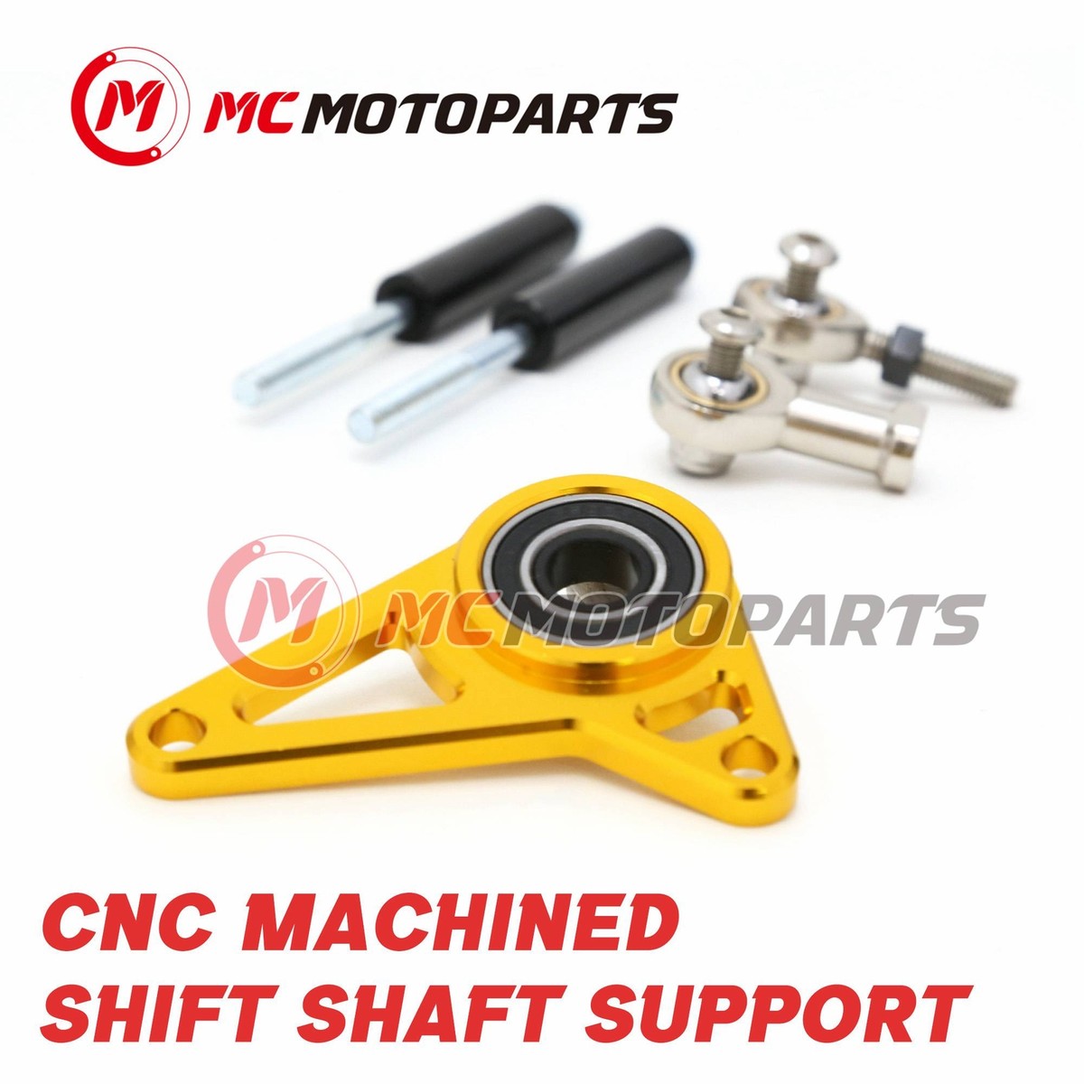 Gold Gear Shift Shaft Support Bracket For Honda Grom 125 2021-2023