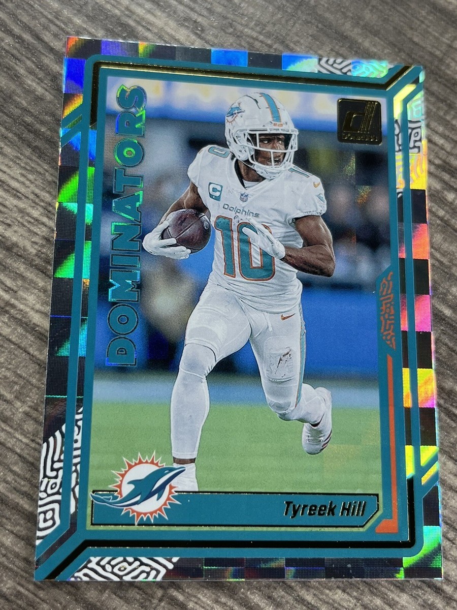 Tyreek Hill, 2023 Donruss Football, Dominators, #D-30, Miami