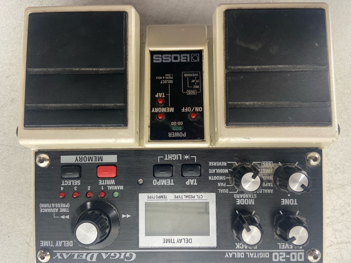 Boss DD-20 Delay Guitar Effect Pedal for sale online | eBay