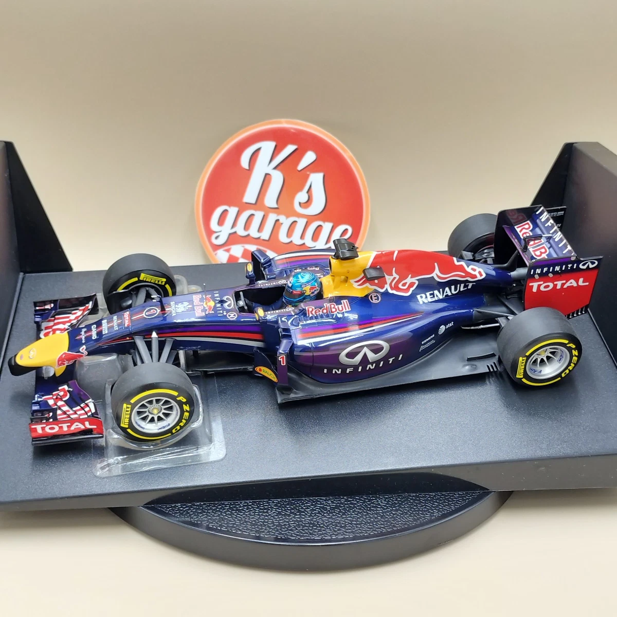 K*i様 1/18 Red Bull Racing RB6 S.ベッテル Sebastian Vettel Diecast