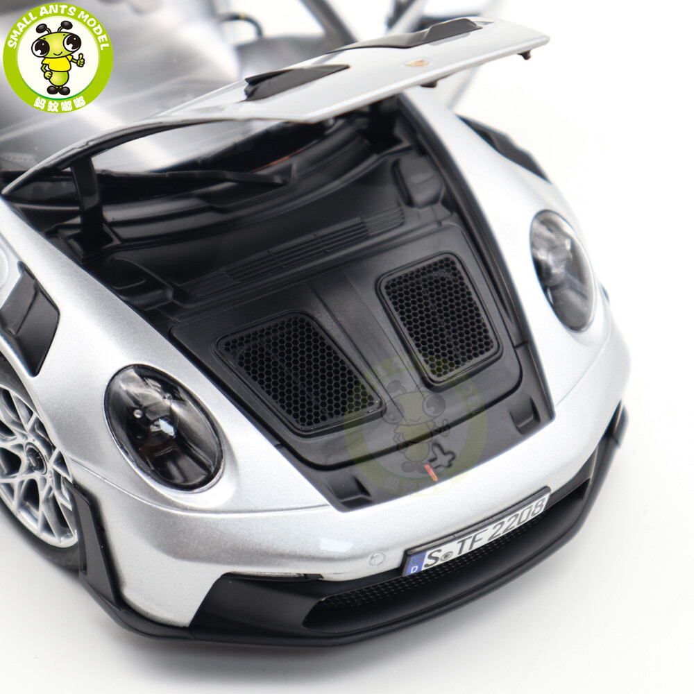 1/18 Porsche 911 992 GT3 RS 2022 Norev 187357 GT Silver Diecast