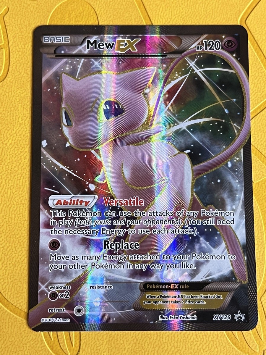 Mew EX XY126 Generations Ultra Rare Textured Full Art Promo