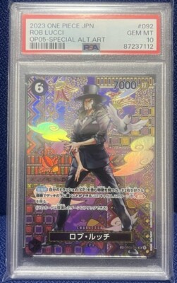 PSA 10 ROB LUCCI OP05 op03-092 Special Alt ART One Piece Awakening