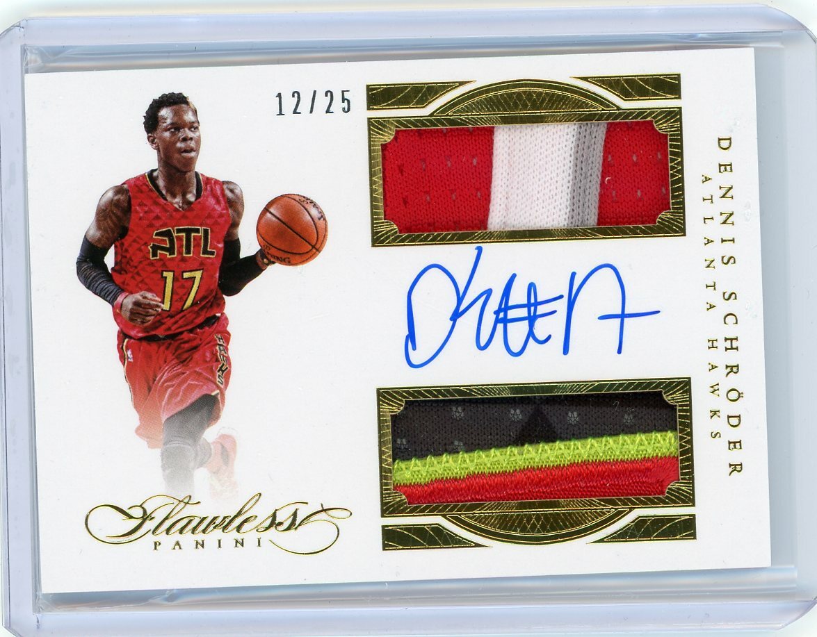 15-16 PANINI flawless ラベッシ直筆サインパッチジャージー 15-16