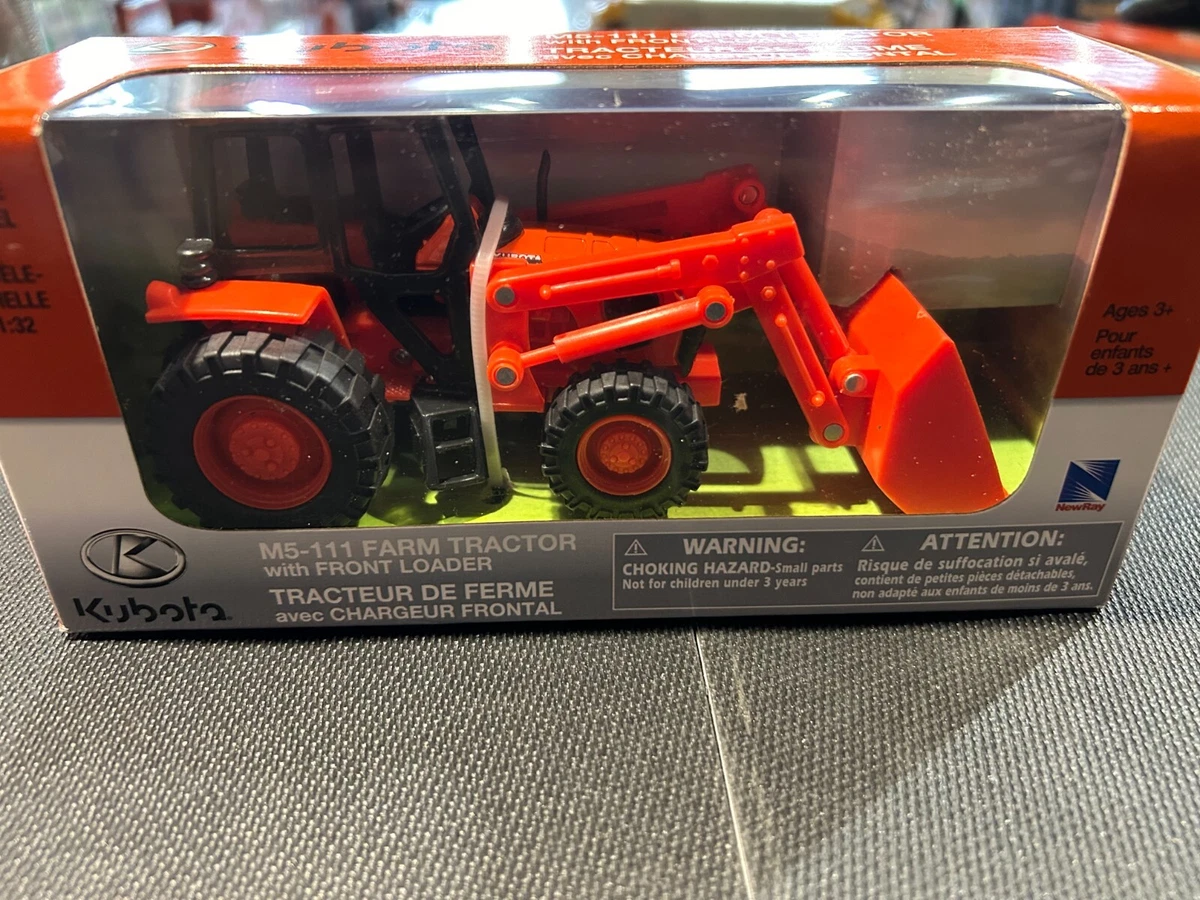 Kubota 1:32 Tractor Contemporary Manufacture Diecast Farm Vehicles