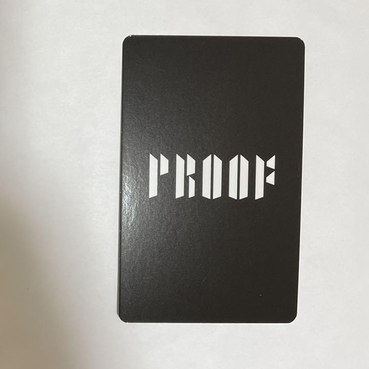 BTS Proof Japan FC Limited 2000 Official Lucky draw Photo Card