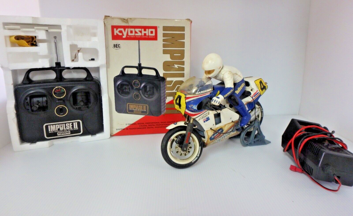 KYOSHO NSR 500 VINTAGE RC MOTORCYCLE BIKE CAR TRUCK BUGGY TAMIYA