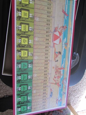 Advance To Boardwalk Board Game Parker Brothers 100% Complete