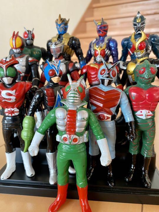 Kamen Rider Masked Series Soft vinyl figure 13p Set Bundle Bulk