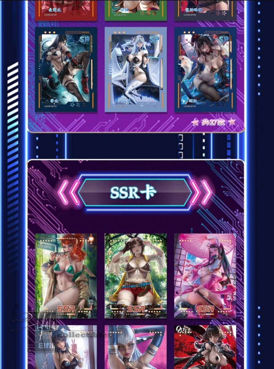 Goddess Story ACG SAC NL Premium Spicy Cards Booster Box Anime