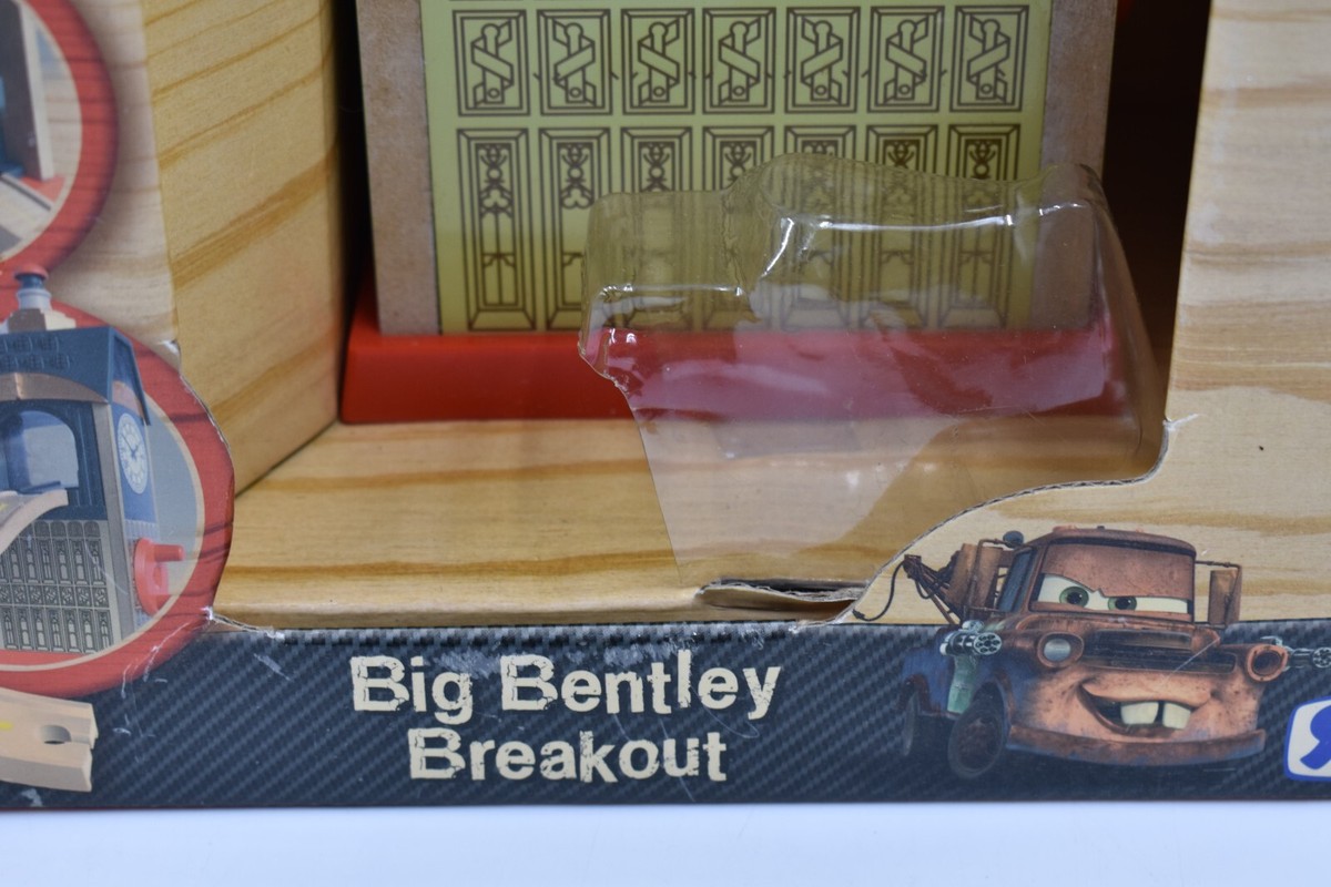 2011 Disney Pixar Cars 2 Wood Collection Big Bentley Breakout