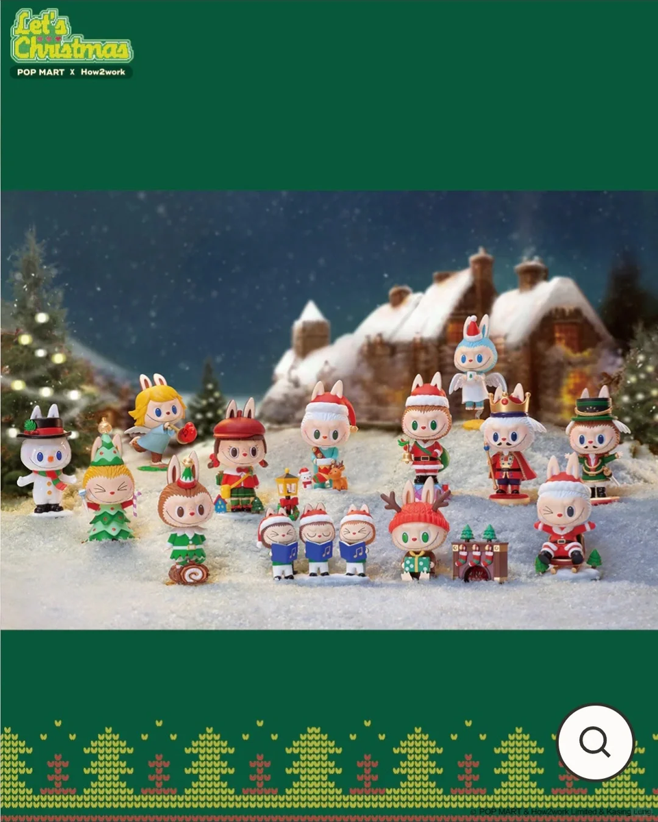 POP MART The Monsters Let's Christmas Series Confirmed Blind Box
