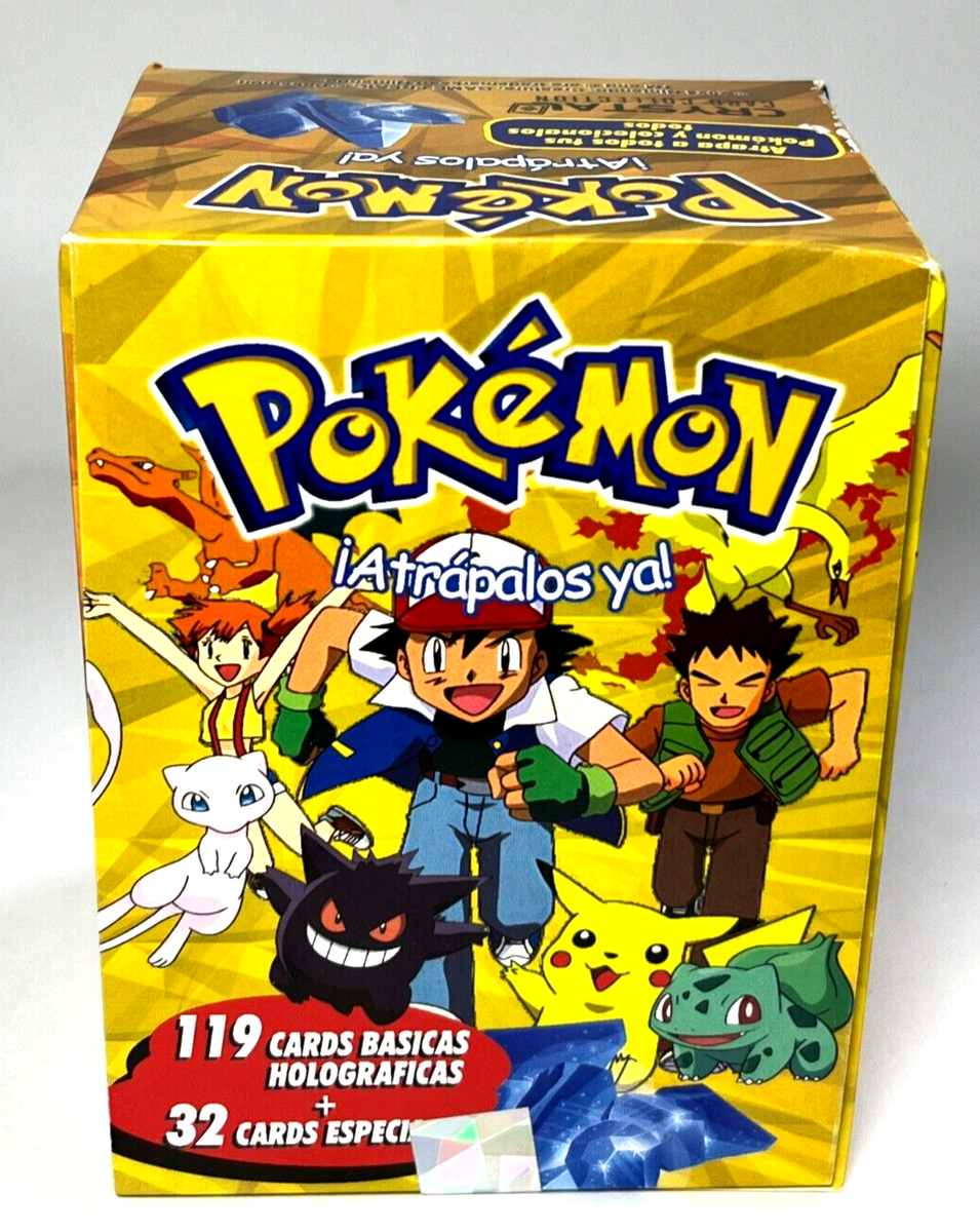 2025 BOX POKEMON STAINED GLASS Crystal Cards - 25 Sealed Packs