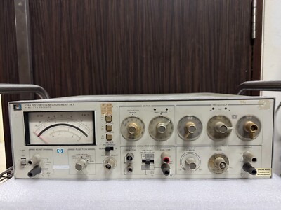 HP / Agilent 339A Distortion Measurement Set, 10Hz to 110KHz | eBay
