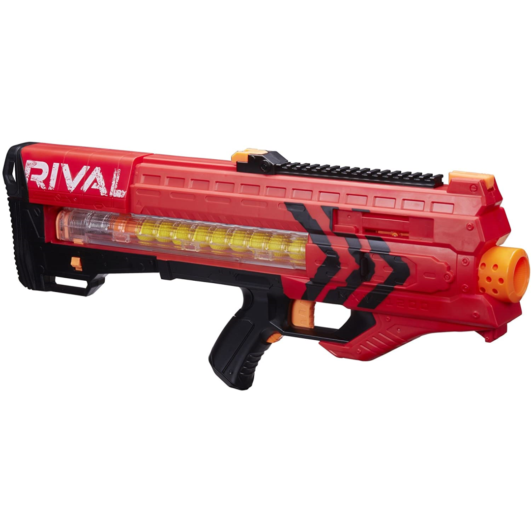 Nerf Team Red Rival Zeus MXV-1200 inc 12 Rounds Hasbro New Kids