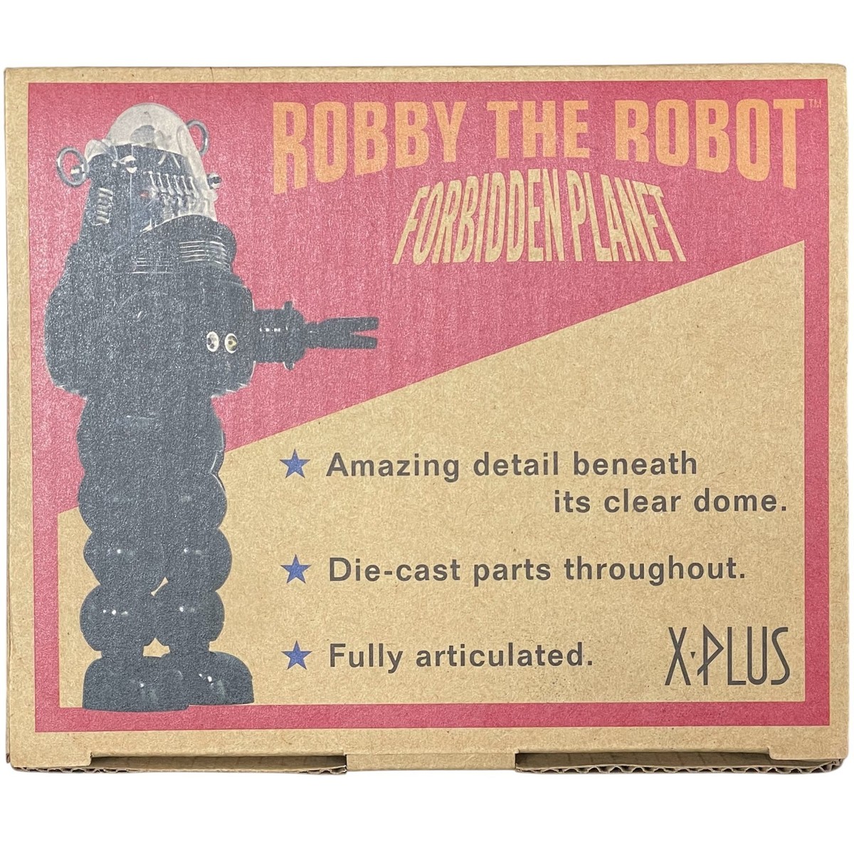 2013 SDCC X-PLUS FORBIDDEN PLANET ROBBY THE ROBOT BLUE DIE-CAST