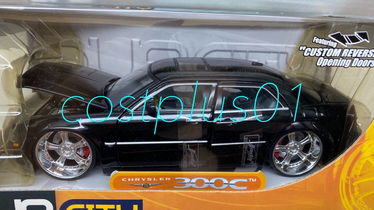 JADA DUB CITY CHRYSLER 300C 1:24 BLACK REVERSE DOORS | eBay