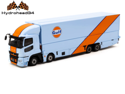 Tarmac Works 1/64 Mitsubishi Fuso Super Great GULF Racing