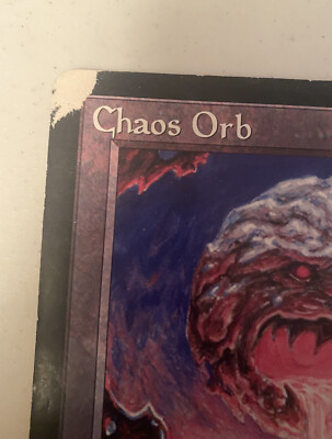 Chaos Orb - MTG Magic the Gathering - OVERSIZED JUMBO - LP | eBay