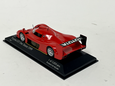 1/43 Kyosho Minichamps Toyota GT-one Street 1999 For Kyosho 433
