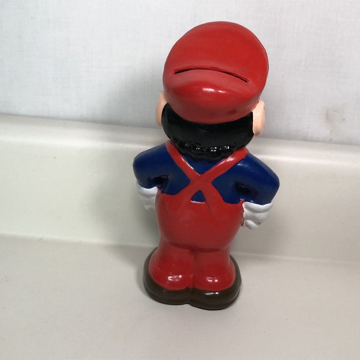 Vintage 1988 Nintendo Of America Mario Coin Bank Figure Ace 6