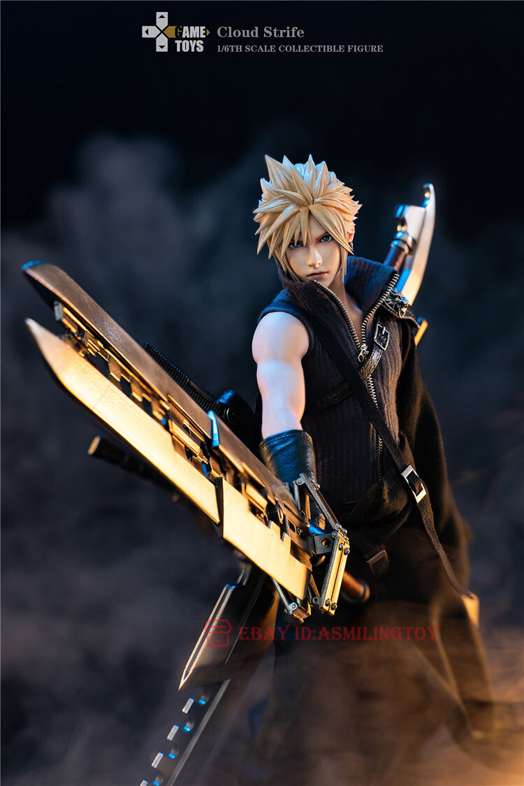 GAMETOYS 1/6 Cloud Strife & Fenrir AC Ver GT-006C Figure Deluxe