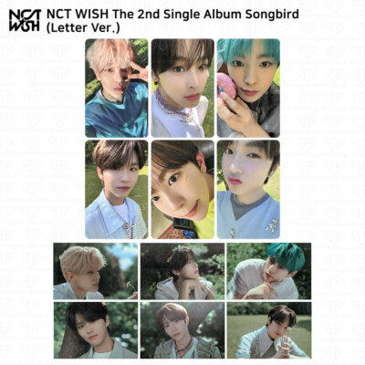 NCT WISH The 2nd Single Album Songbird Official Photocard Postcard