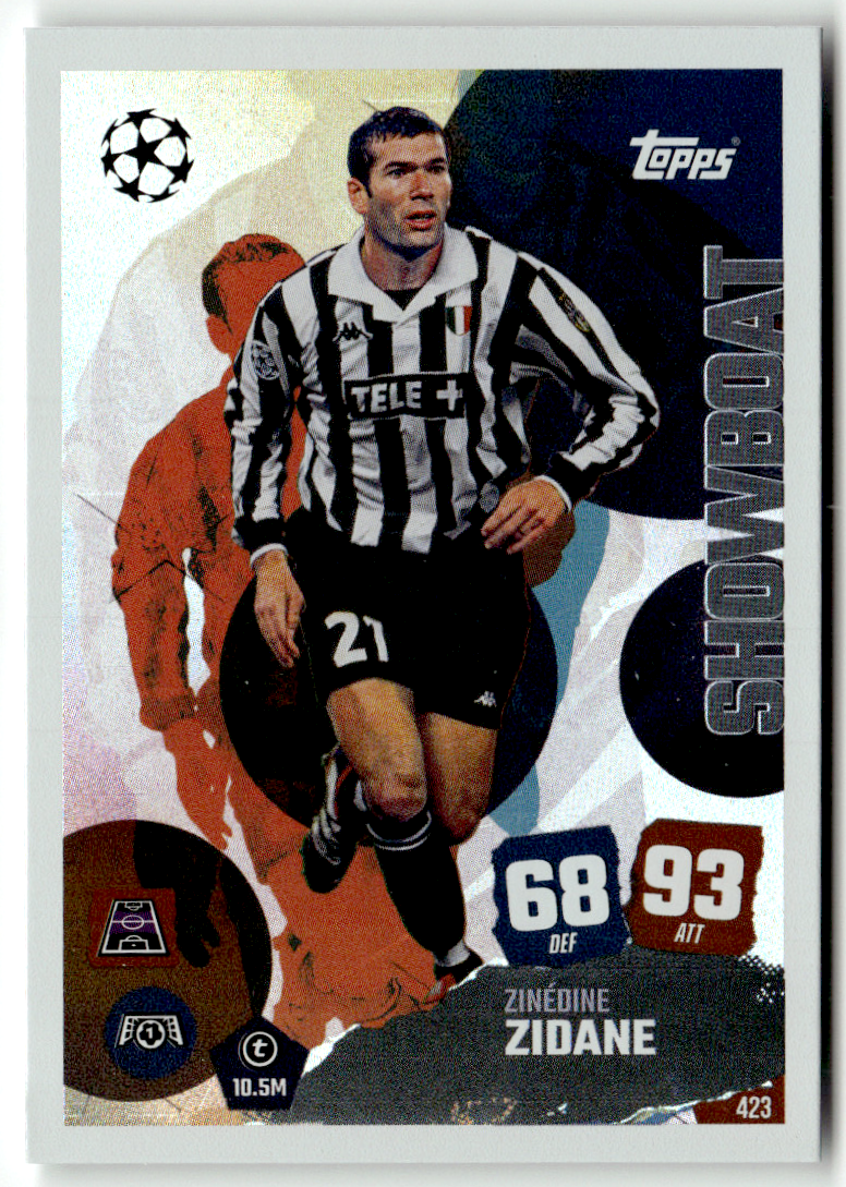 Topps Match Attax Champions League 2025-26 No. 423 Zinedine Zidane