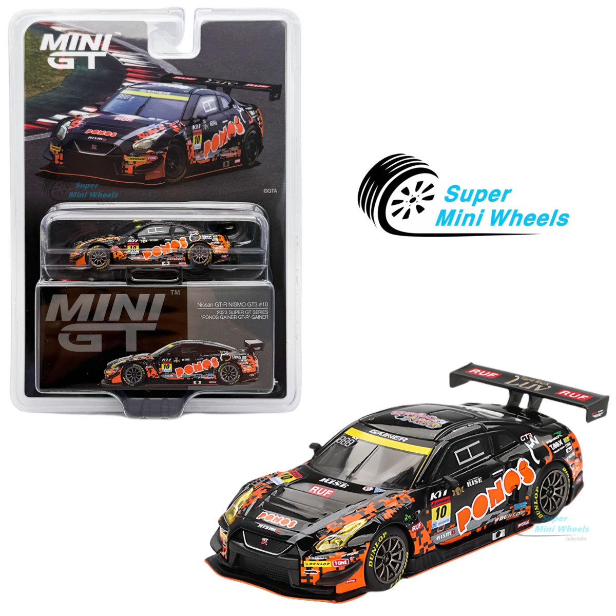 Mini GT 1:64 Nissan GT-R NISMO GT3 #10 
