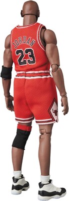 MEDICOM TOY MAFEX No.100 Michael Jordan NBA Figure Chicago Bulls