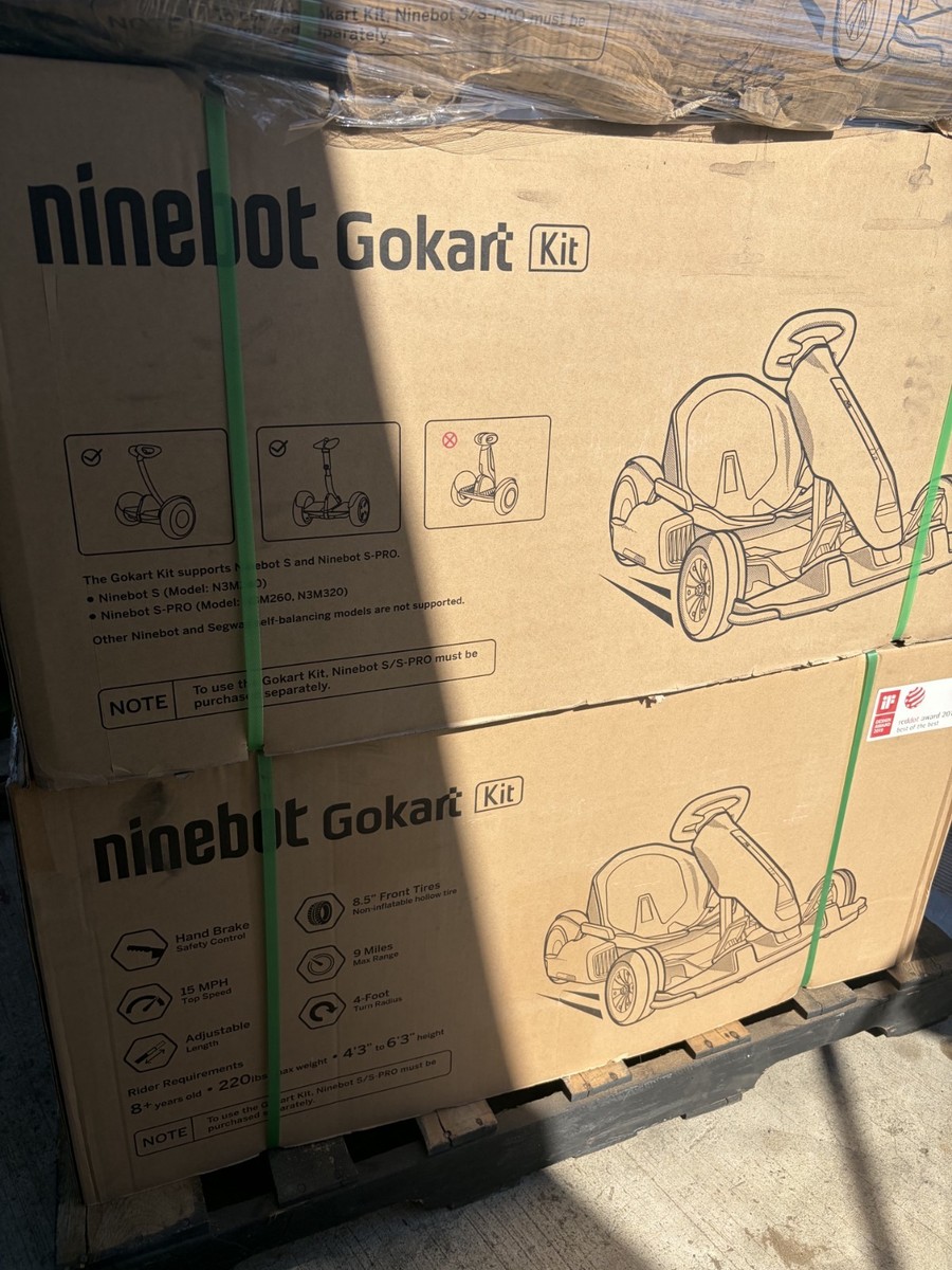 Segway N4MZ98 Electric Gokart Kit - White for sale online | eBay