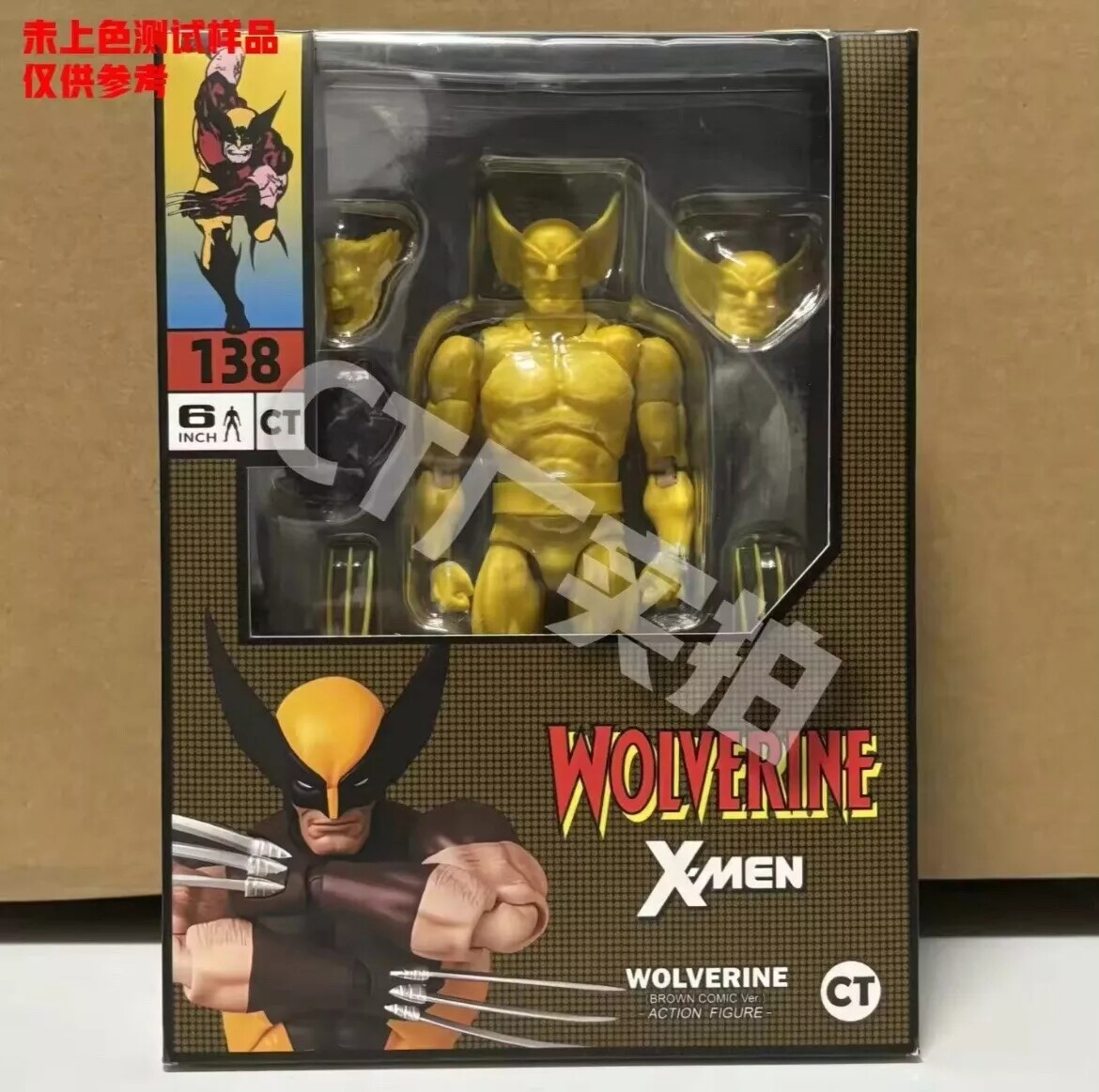 Pre-sale CT Toys MAFEX No.138 X-MEN Wolverine Brown Suit COMIC Ver