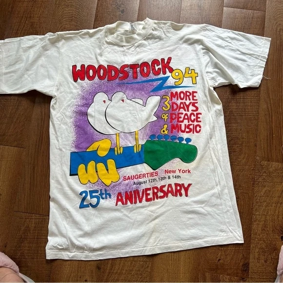 Vintage Woodstock T Shirt Indiana Men's T-Shirts for sale | eBay