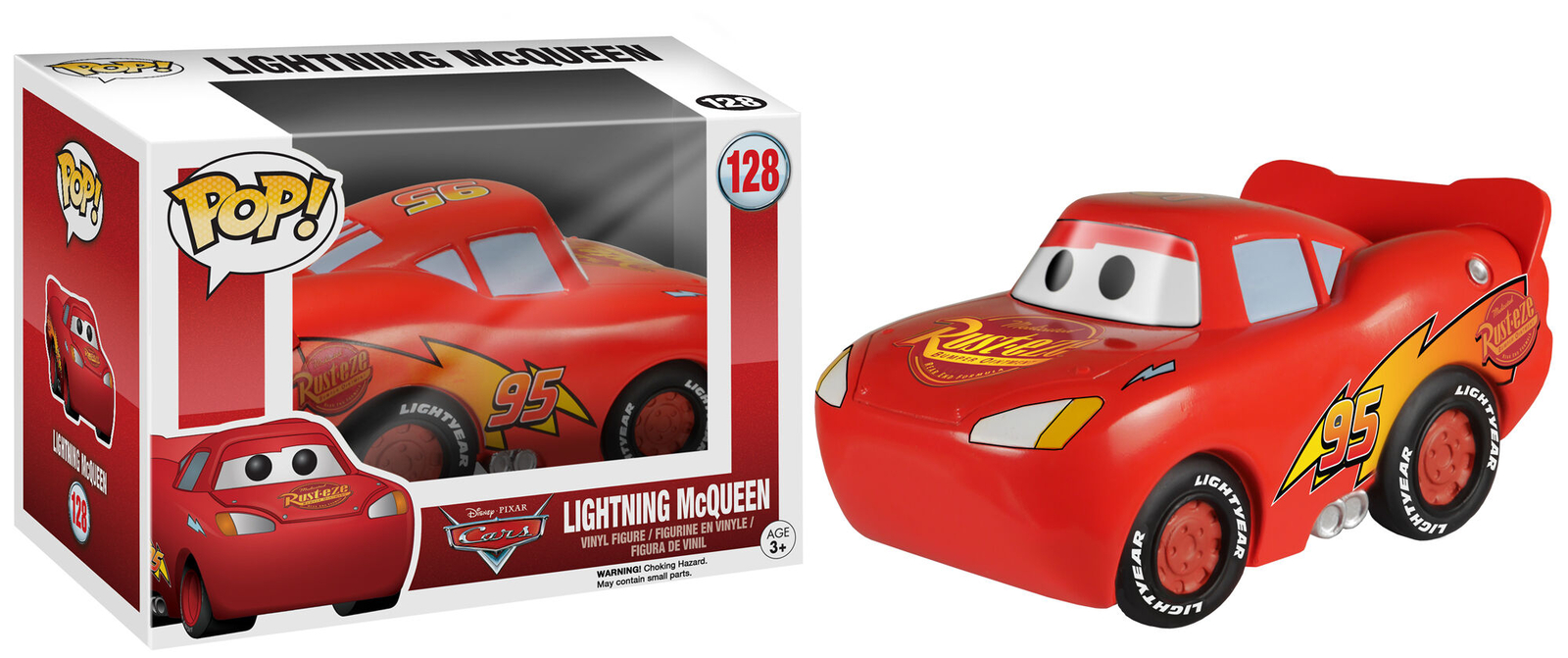 Funko Pop! Vinyl: Pixar - Lightning McQueen #128 for sale online