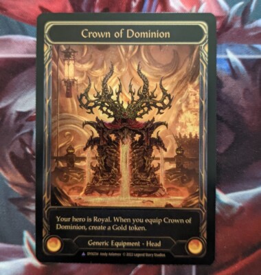 Marvel* Crown of Dominion | Marvel COLD FOIL | Dynasty Flesh and