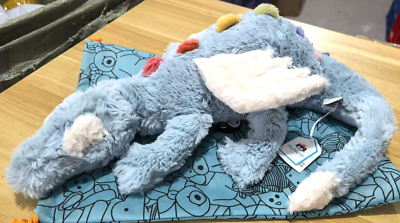 Jellycat Sky Dragon Large Blue Plush Toy Stuffed Animal New w
