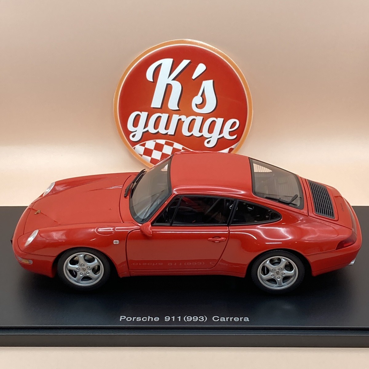 AUTOart 1/18 Porsche 993 911 Carrera 1994 RED Diecast Millennium