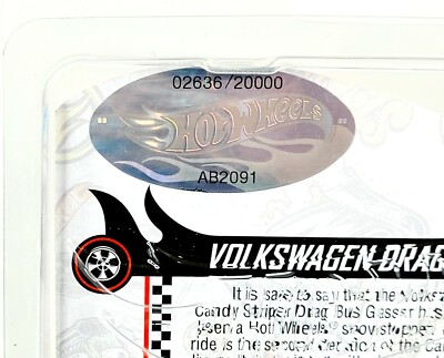 2021 Hot Wheels RLC Exclusive Candy Striper Volkswagen Drag Bus