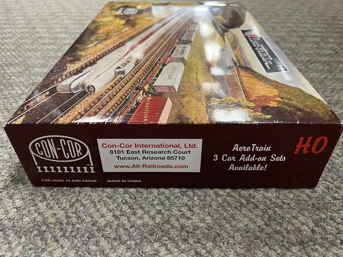 Con-Cor HO Scale G.M. Demonstrator Aerotrain Set 01-008741 NIB | eBay