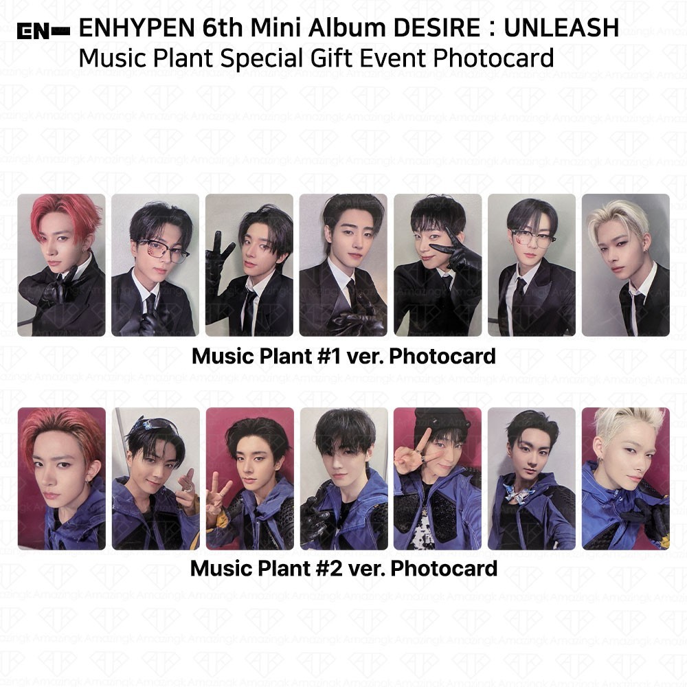 ENHYPEN 6th Mini Album Desire:Unleash Musicplant Special Gift