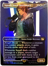 Squall, SeeD Mercenary [Borderless Surge Foil] #547 Prices | Magic