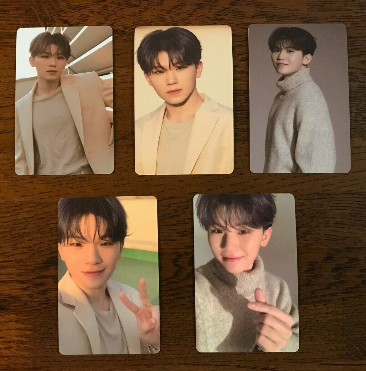 SEVENTEEN WOOZI Incomplete (In-Complete) photocard Photo card
