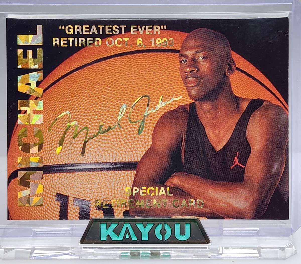 1993 Michael Jordan Retirement Card | eBay